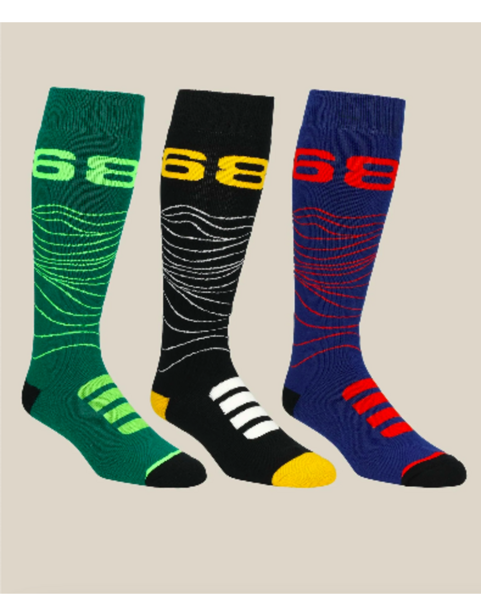 686 Men's Topo Socks 3 Pack 2026