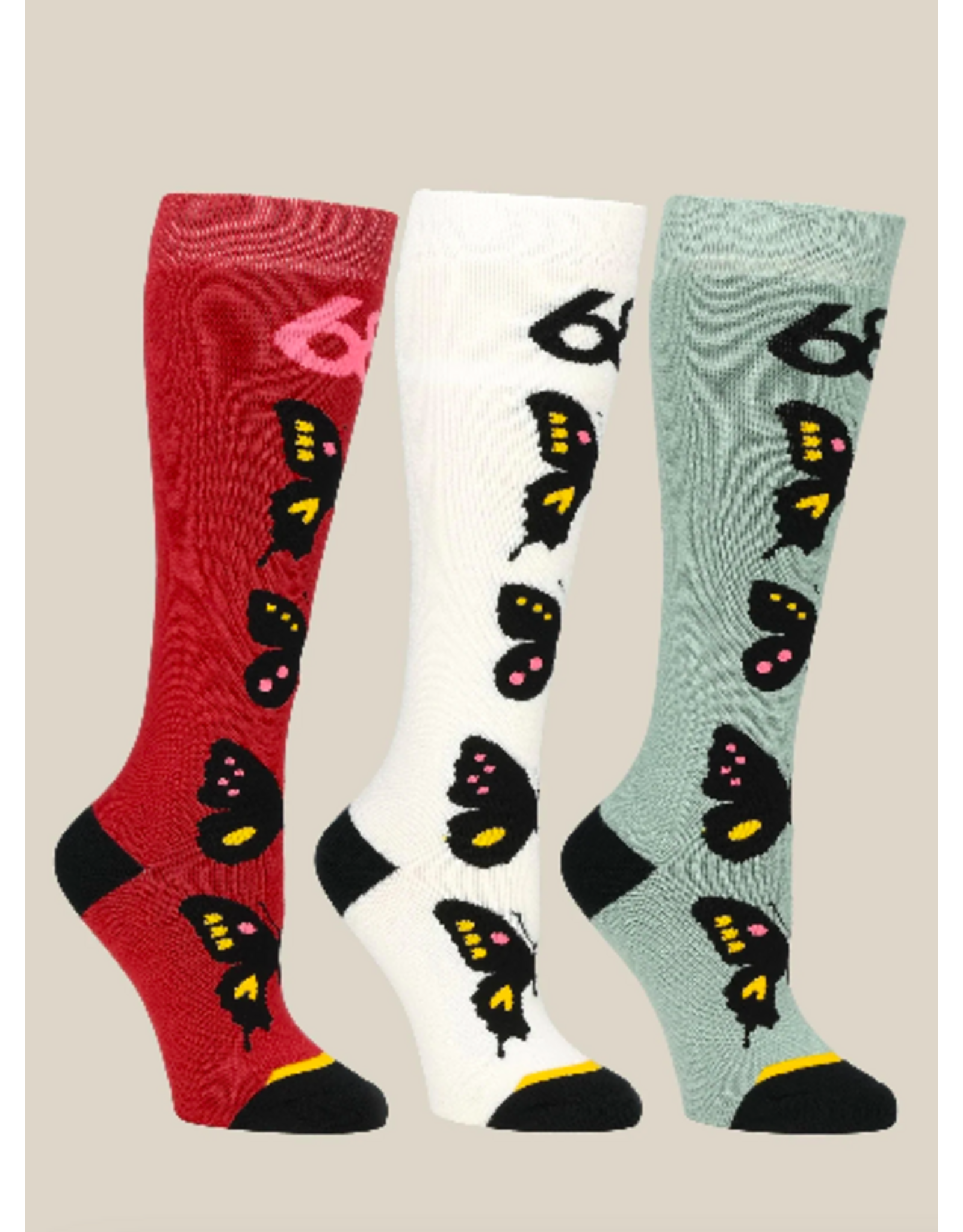 686 Women's Butterfly Socks 3 Pack 2026