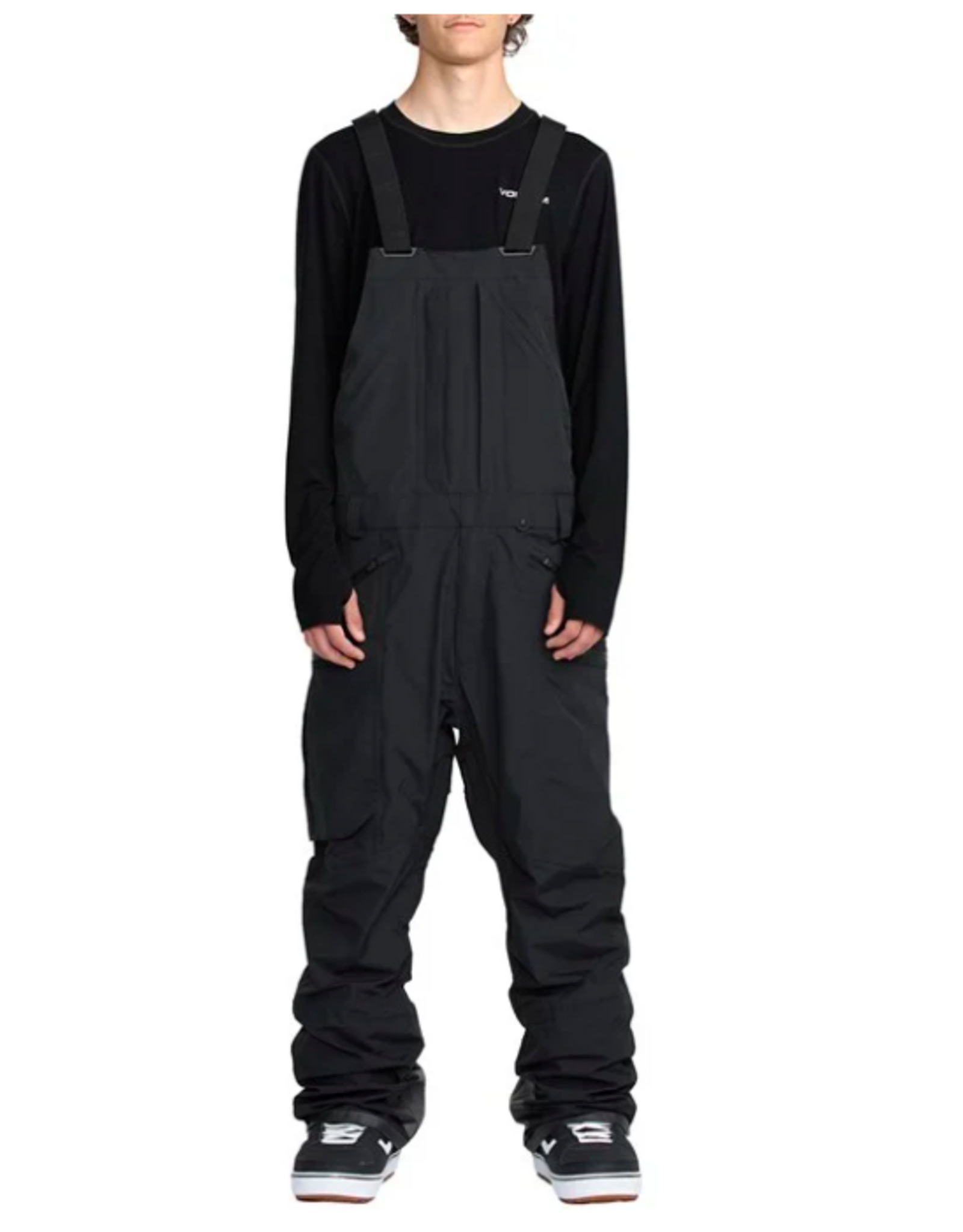 Volcom Men's Rain Gore-Tex Bib Overall Pants Black 2026