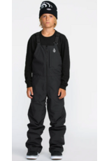 Volcom Kid's Barkley Insulated Bib Overall Pants Black 2026 Volcom Kid's Barkley Insulated Bib Overall Pants Black 2026