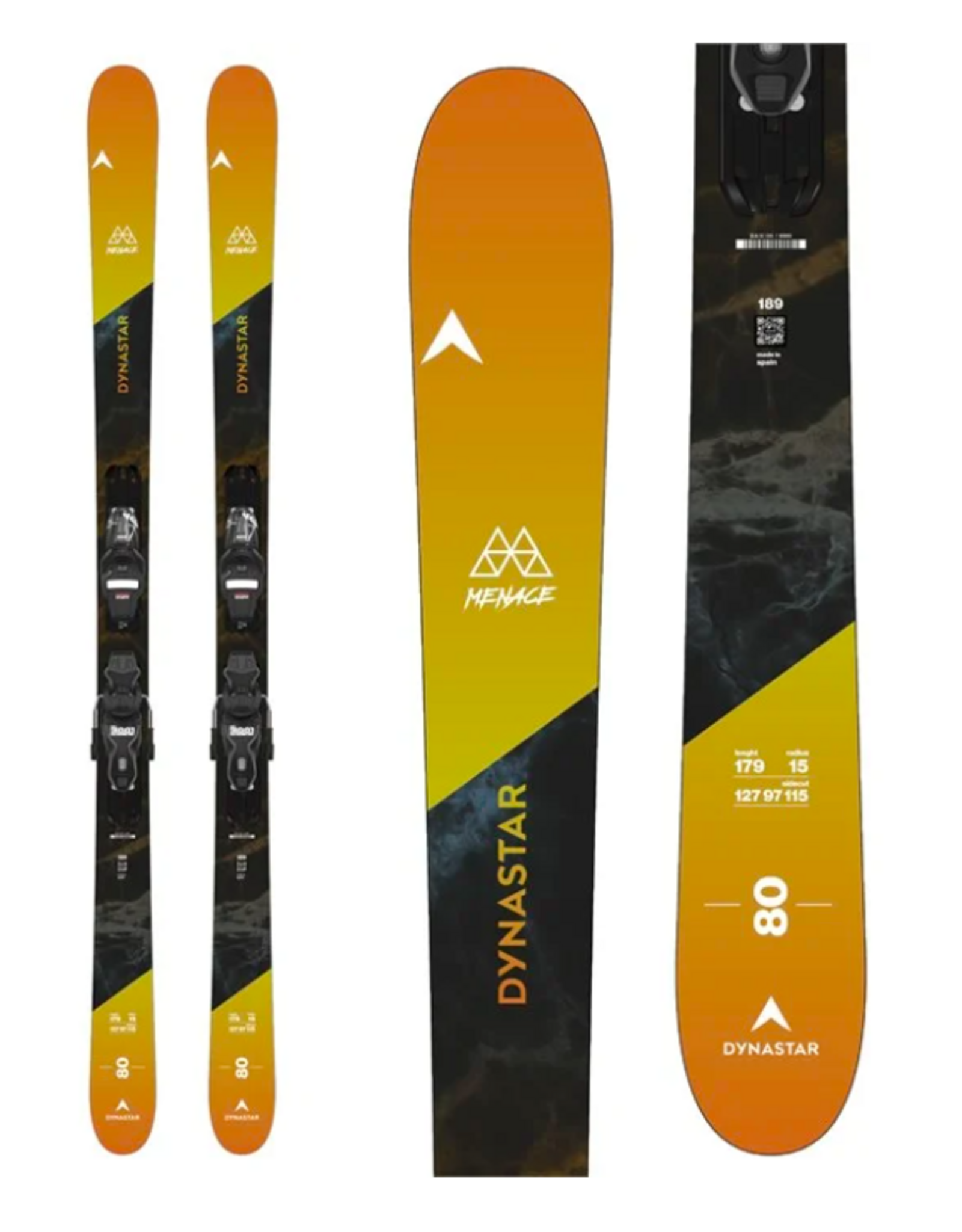 Dynastar M-Menace 80 Skis + XP 10 Bindings 2026