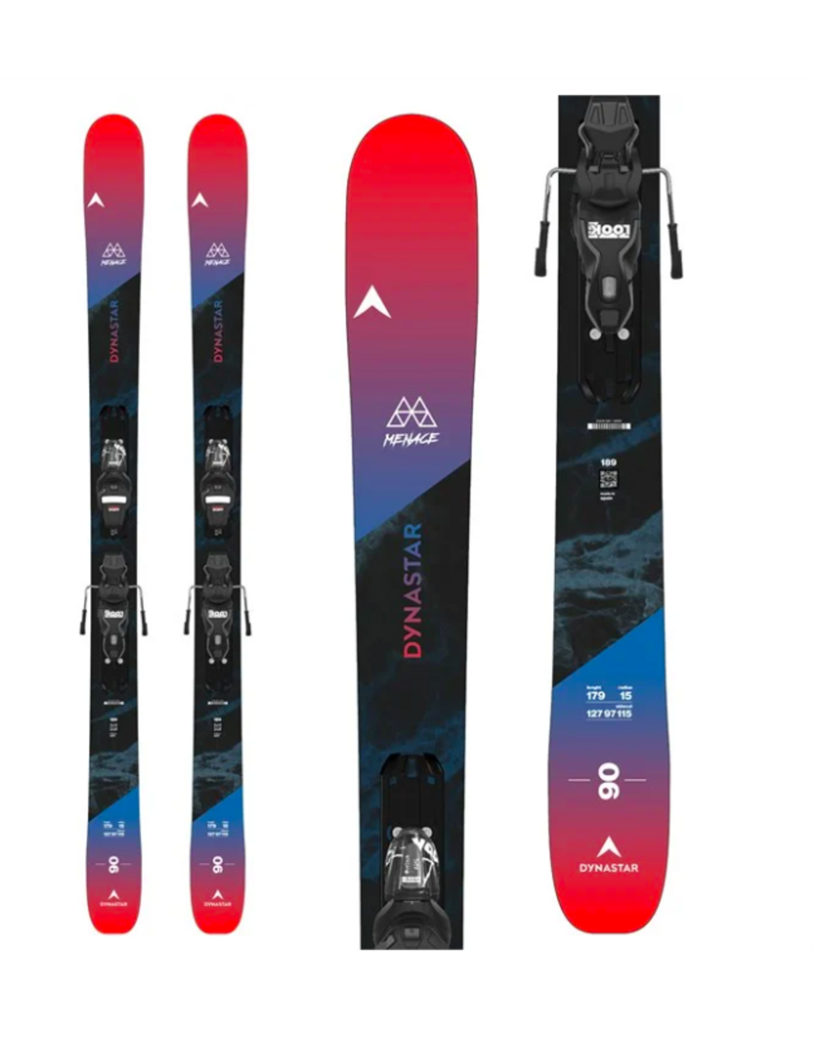 Dynastar M-Menace 90 Skis + XP 11 Bindings 2026