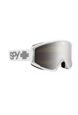 Spy Crusher Elite Eco Matte White Goggles with Bronze Silver Mirror Lens 2026