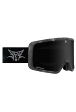 Spy Megalith Black Metal Goggles with Happy Boost Black Mirror+Happy Yellow Lens 2026