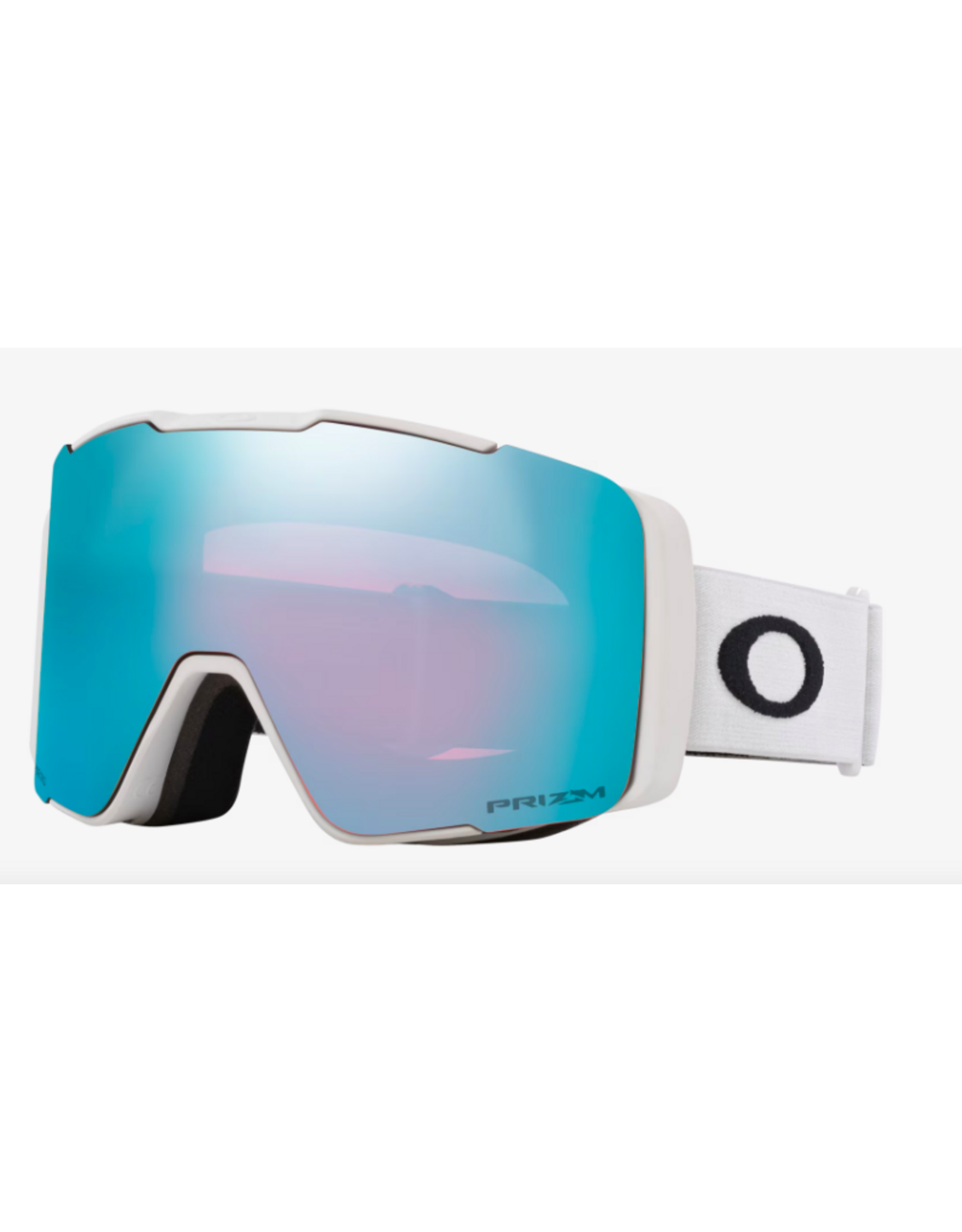 Oakley Line Miner Pro M Asia Fit Matte White Goggles with Prizm Sapphire Iridium+Prizm Iced Iridium Lens 2026