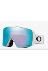Oakley Line Miner Pro L Asia Fit Matte White Goggles with Prizm Sapphire Iridium+Prizm Iced Iridium Lens 2026