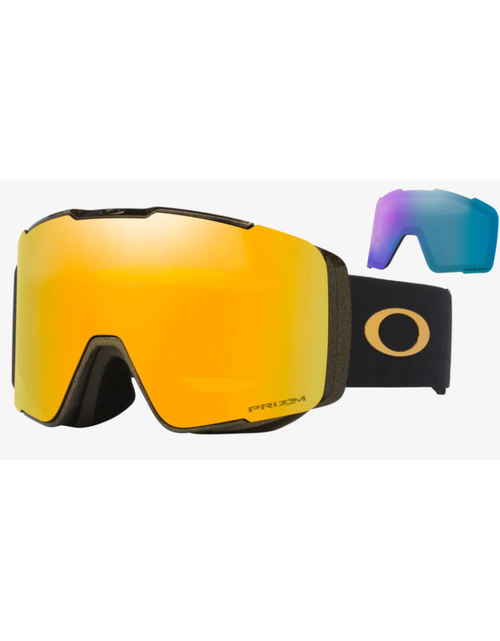 Oakley Line Miner Pro L Matte Black Goggles with Prizm 24K Iridium+Prizm Clear Lens 2026