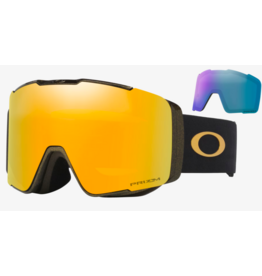 Oakley Line Miner Pro L Matte Black Goggles with Prizm 24K Iridium+Prizm Clear Lens 2026