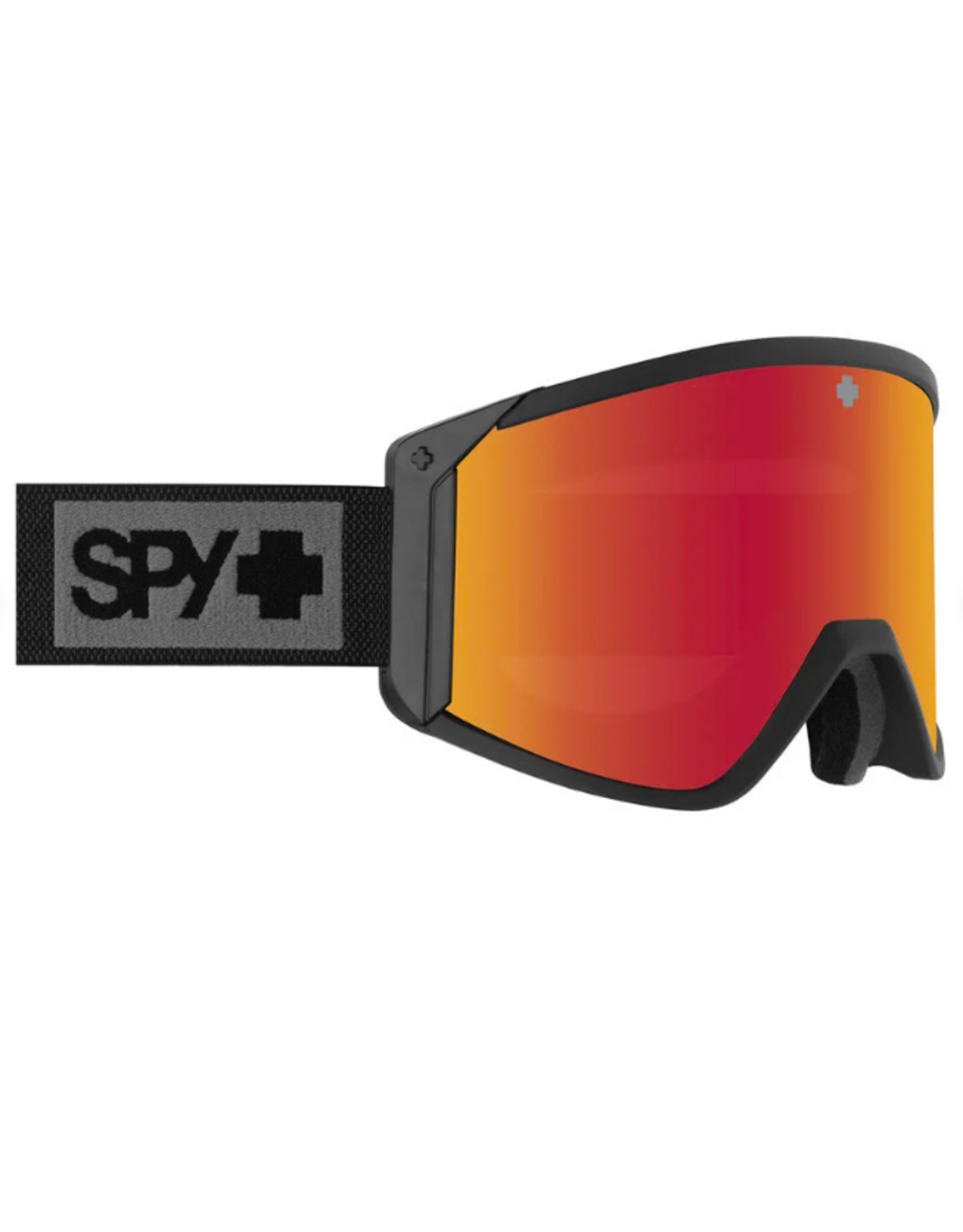 Spy Raider Matte Black Goggles with Rose Red Mirror Lens 2026