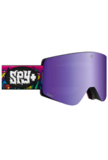 Spy Marauder Trippy Threads Goggles with Happy Bronze Purple Mirror+Happy Persimmon Silver Mirror Lens 2026