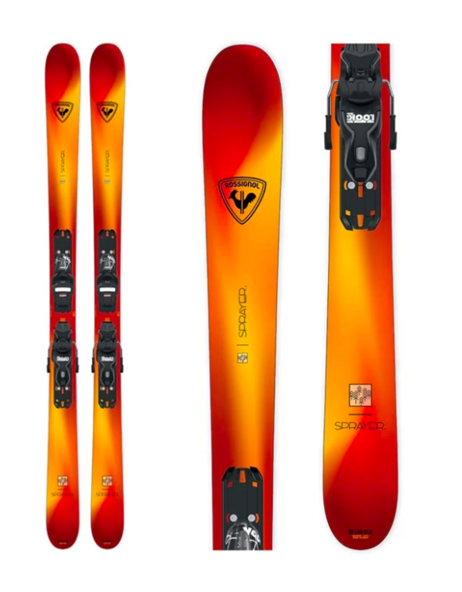 Rossignol Men's Sprayer Pro Ski + XP10 Bindings