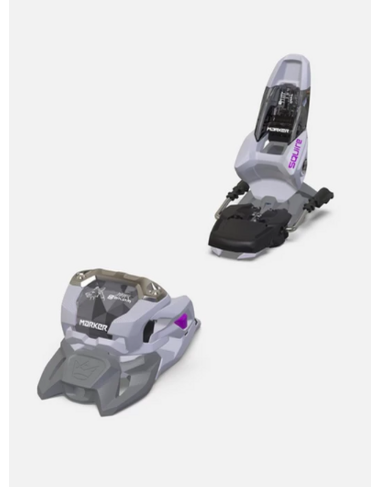 Marker Squire 11 Ski Bindings Gray Purple 2026
