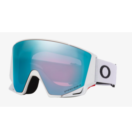 Oakley Flow Scape M Asian Fit Matte White Goggles with Prizm Sapphire Lens 2026