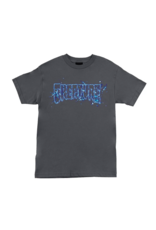 Creature Men's Inferno Logo Outline Tee Charcoal
