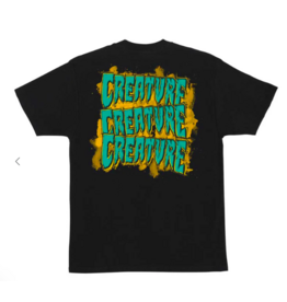 Creature Men's Logo Spill Tee Black