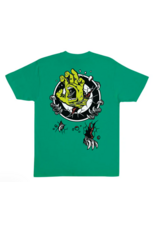 Santa Cruz Men's Roskopp Screaming Target Tee Kelly