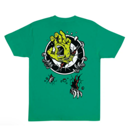 Santa Cruz Men's Roskopp Screaming Target Tee Kelly