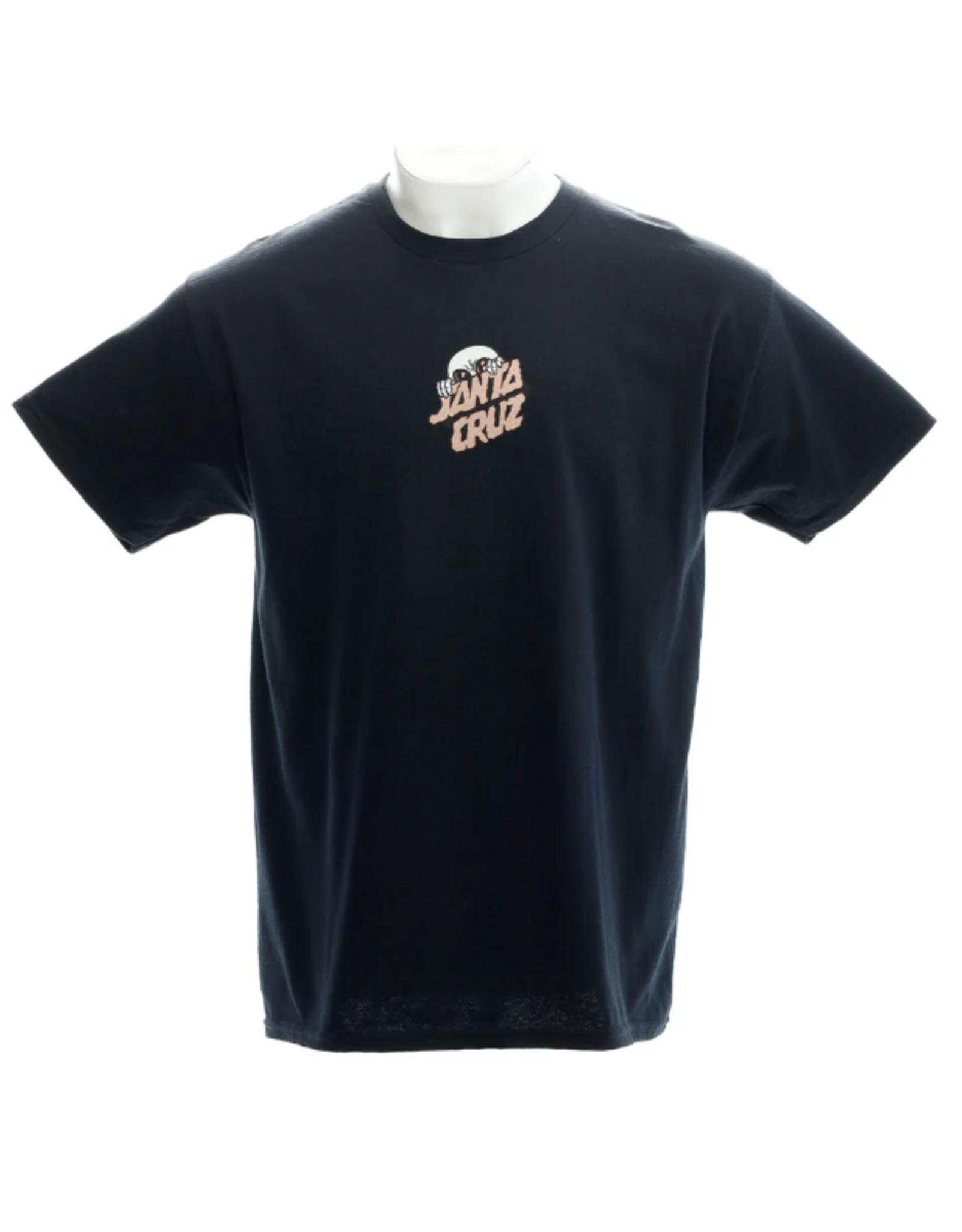 Santa Cruz Men's Knibbs Invasion Hand Tee Black