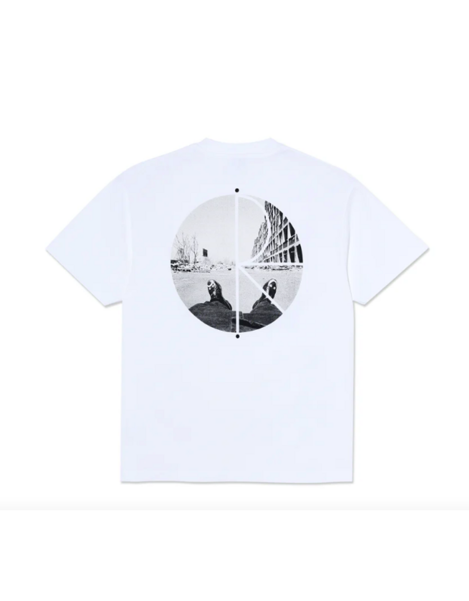 Polar Men's Fill Logo Tee White 2026