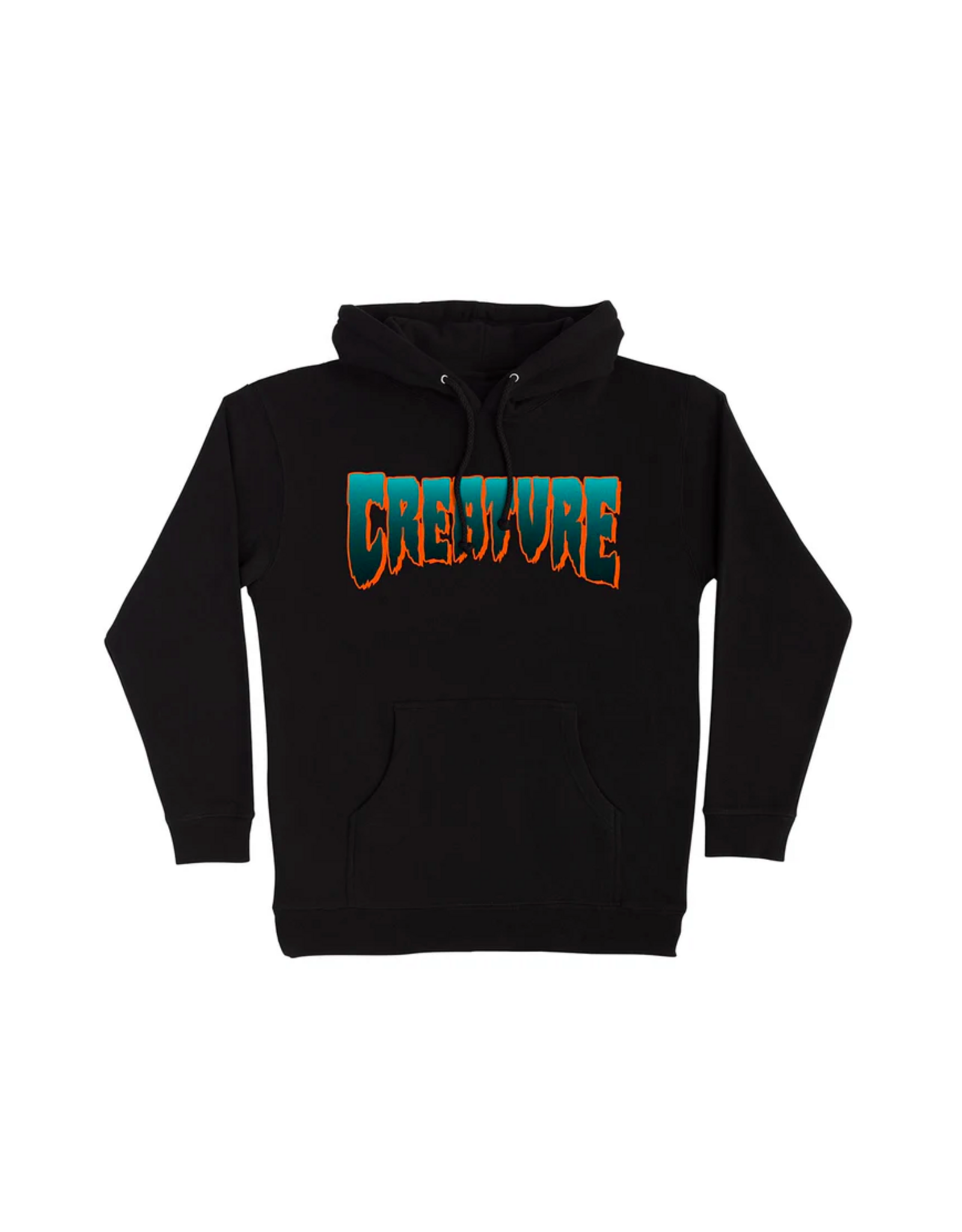 Creature Men's Creature Logo Hoody Black Teal