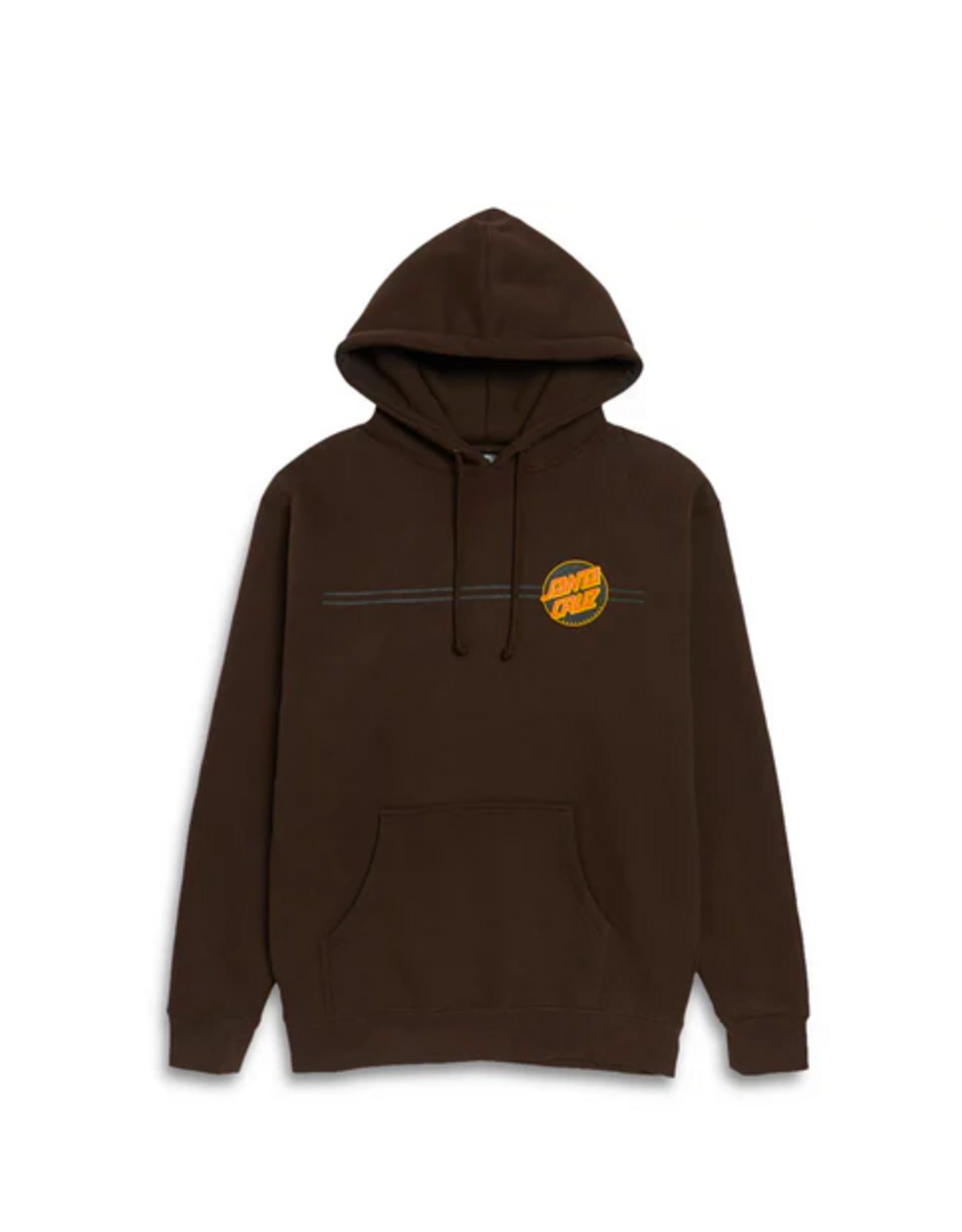Santa Cruz Men's Other Dot Hoody Brown Black Sunset