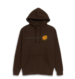 Santa Cruz Men's Other Dot Hoody Brown Black Sunset