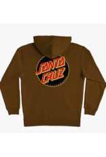 Santa Cruz Men's Other Dot Hoody Brown Black Sunset