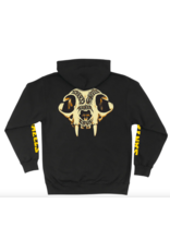Santa Cruz Men's SW Skull Zip Hoody Black