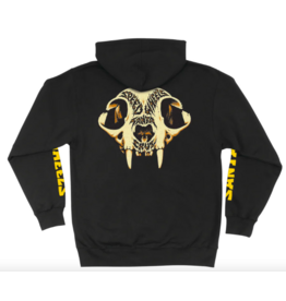 Santa Cruz Men's SW Skull Zip Hoody Black