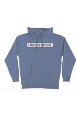 Independent Men's Bar Logo Hoody Storm Blue