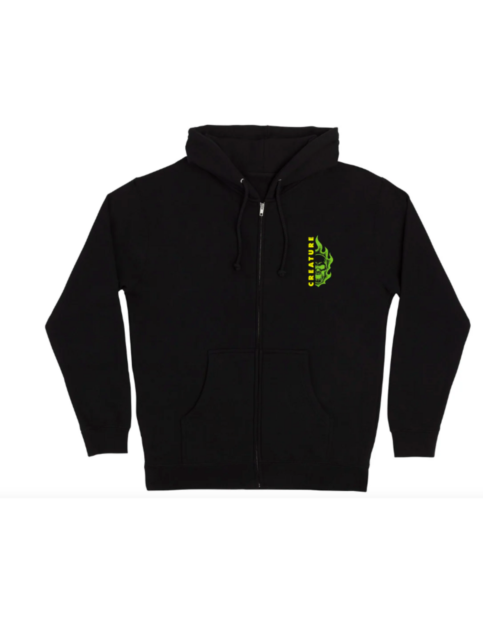 Creature Men's Vortex Zip Hoody Black