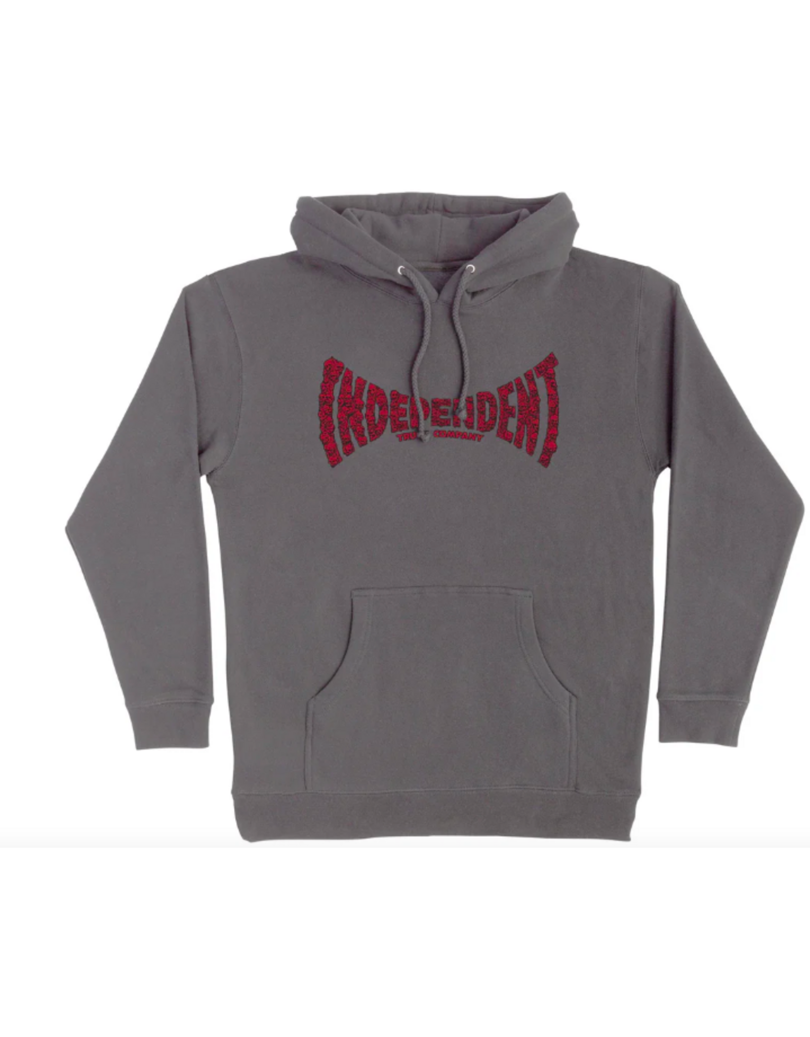 Independent Men's Skull Span Hoody Charcoal
