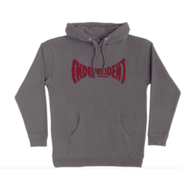 Independent Men's Skull Span Hoody Charcoal