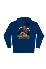 Santa Cruz Men's Screaming Grizzly Hoody Classic Navy
