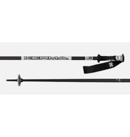 Kerma Vector 4 Ski Poles  Black White