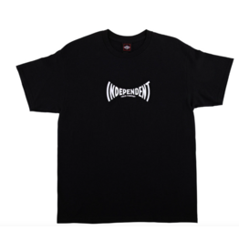 Independent Embroidered Span Tee Black