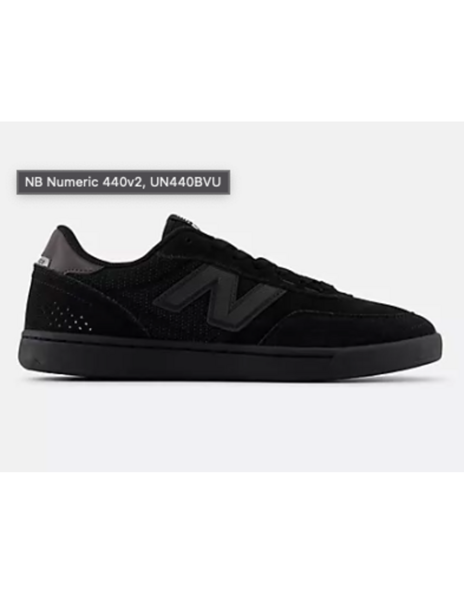 New Balance Men's Numeric 440 Shoes Black Black