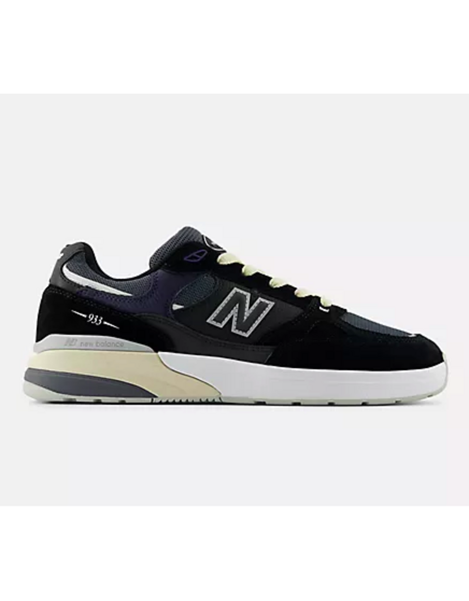 New Balance Men's Numeric 933 Shoes Black Blue