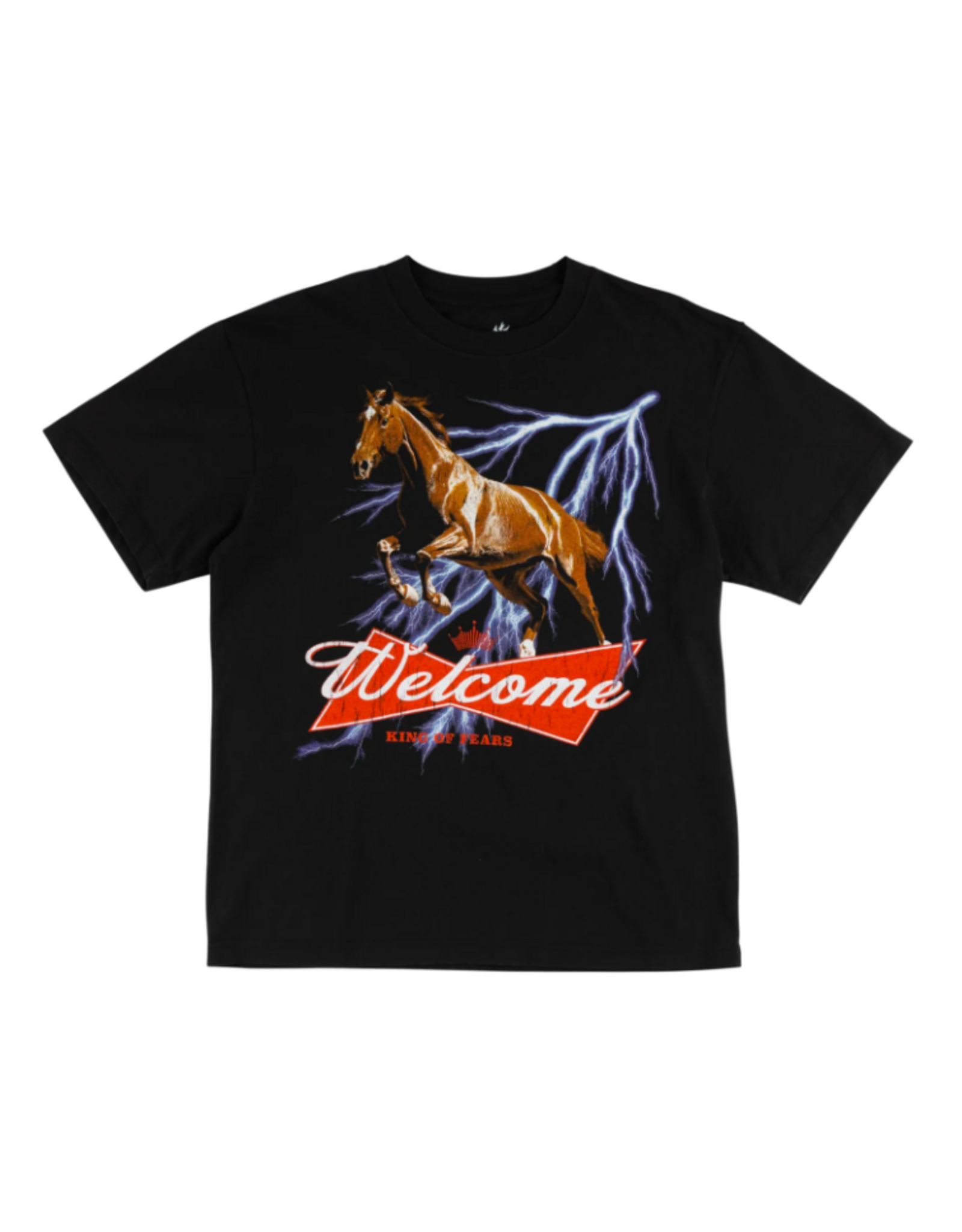 Welcome Men's King of Fears Tee Black