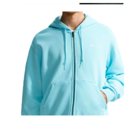 NIKE Nike Men's SB Fleece Full Zip Hoody Ice Blue