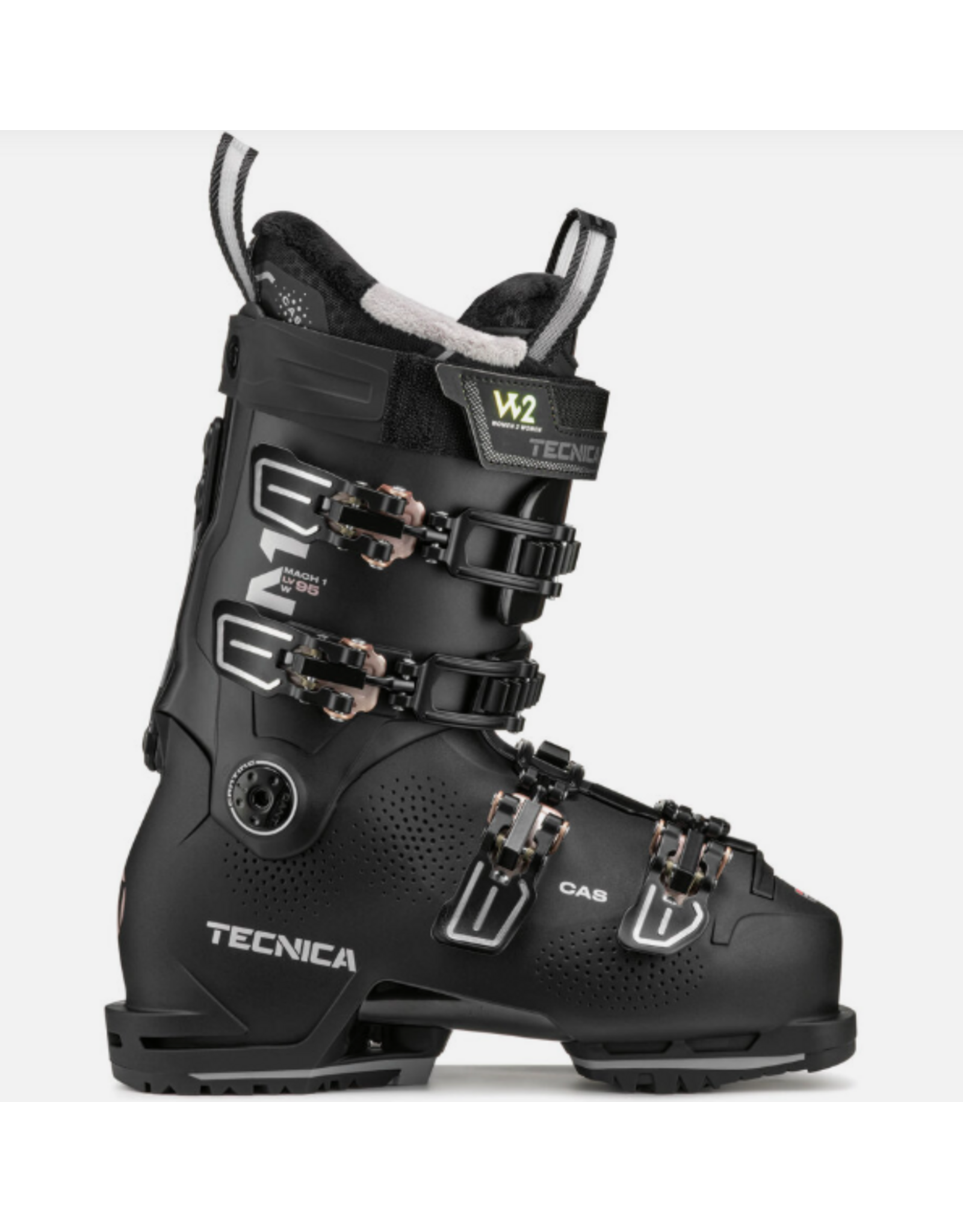 Tecnica Women's Mach1 95 LV Ski Boots Black