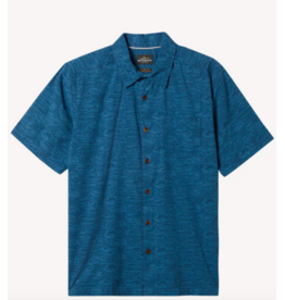 Quiksilver Men's Hana Bay Shirt Majolica Blue