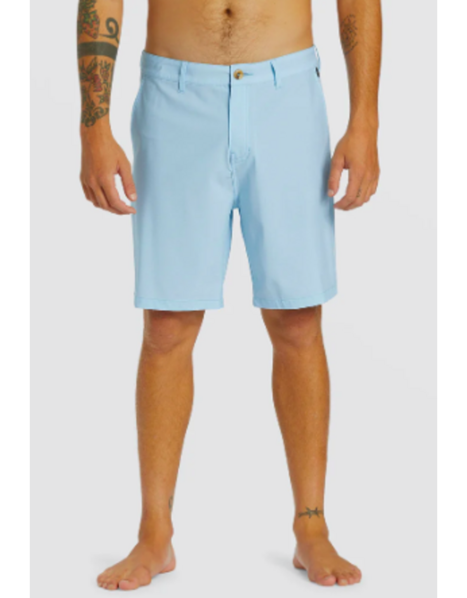 Quiksilver Men's Union Heather Amphibian Boardshort Blue Bell