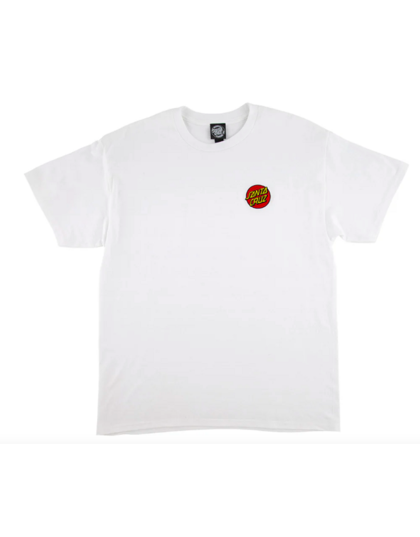 Santa Cruz Men's Cruz Embroidered Tee White