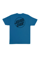 Santa Cruz Men's Opus Dot Tee Indigo Blue Black