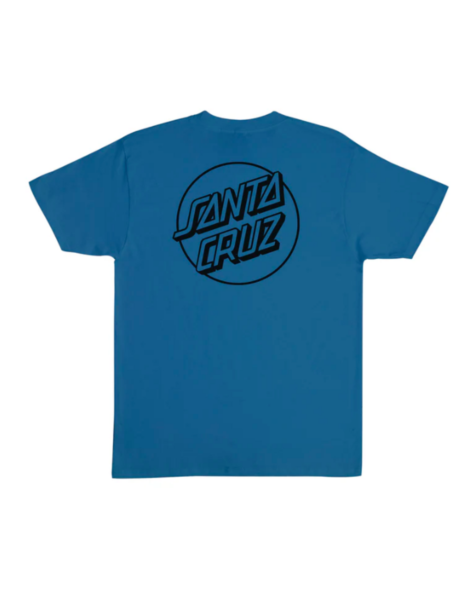 Santa Cruz Men's Opus Dot Tee Indigo Blue Black