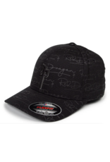 RDS Men's Flexfit Auto All Over Hat Black
