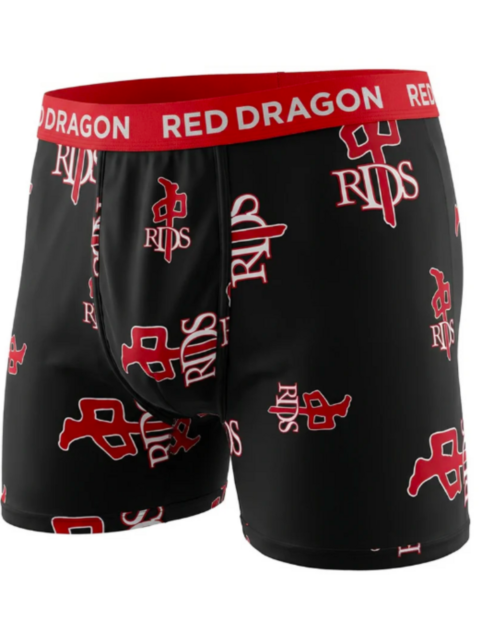 RDS Men's Boxer Briefs Black Red Mixed OG
