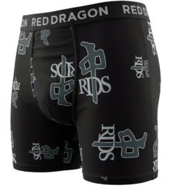 RDS Men's Boxer Briefs Black Grey Mixed OG