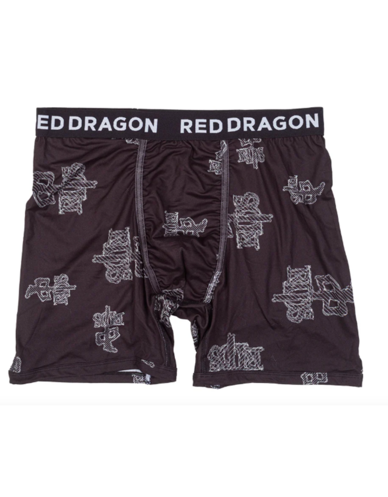 RDS Men's Boxer Briefs Black Sketchy OG